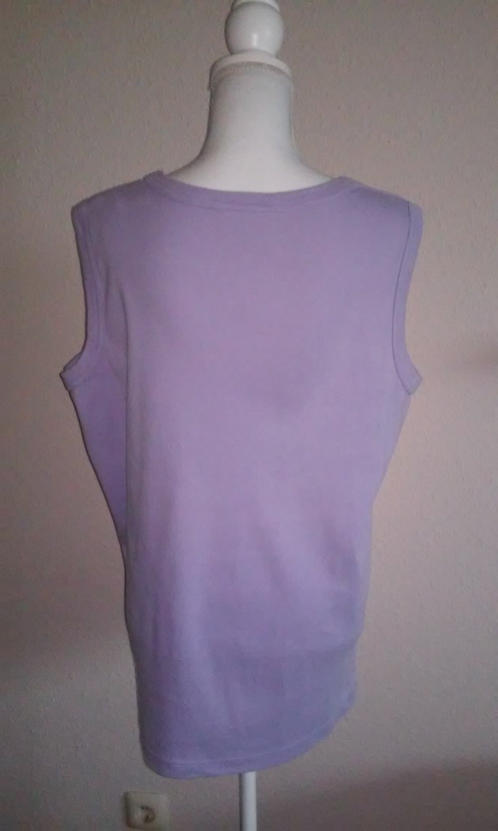 Trägershirt Tanktop Shirt Top flieder (3XL)