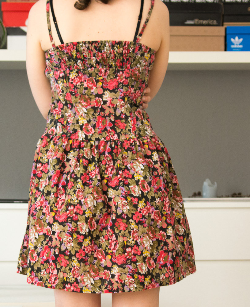 Frühlings Blumen Kleid