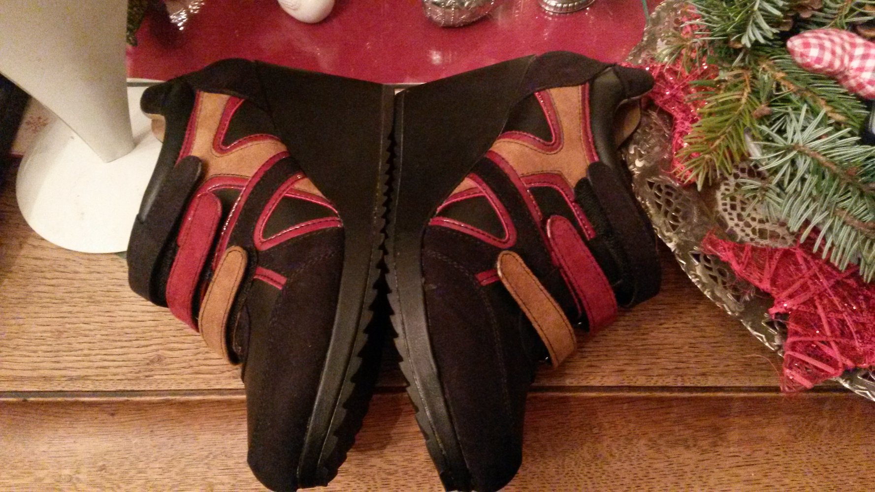 Wedges in schönen Farben 