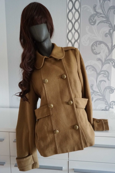 Süßer Mantel Jacke ocker braun 40 L Lolita
