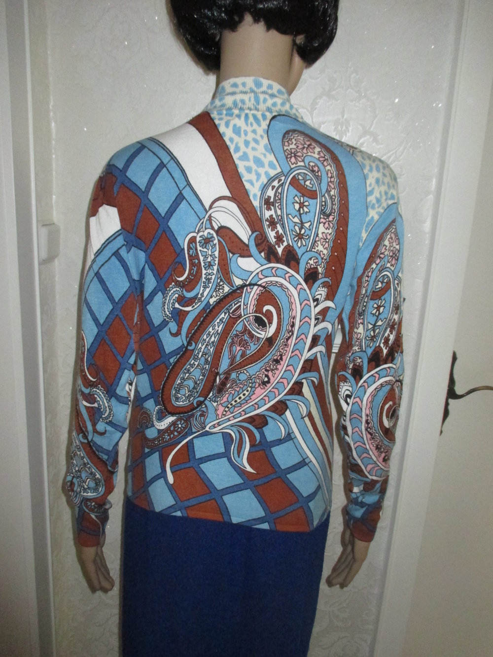 NEUw * Edel * Perlen * Pailletten * Stickerei * Wolle * Seiden * Feinstrick * Pullover * Paisley 