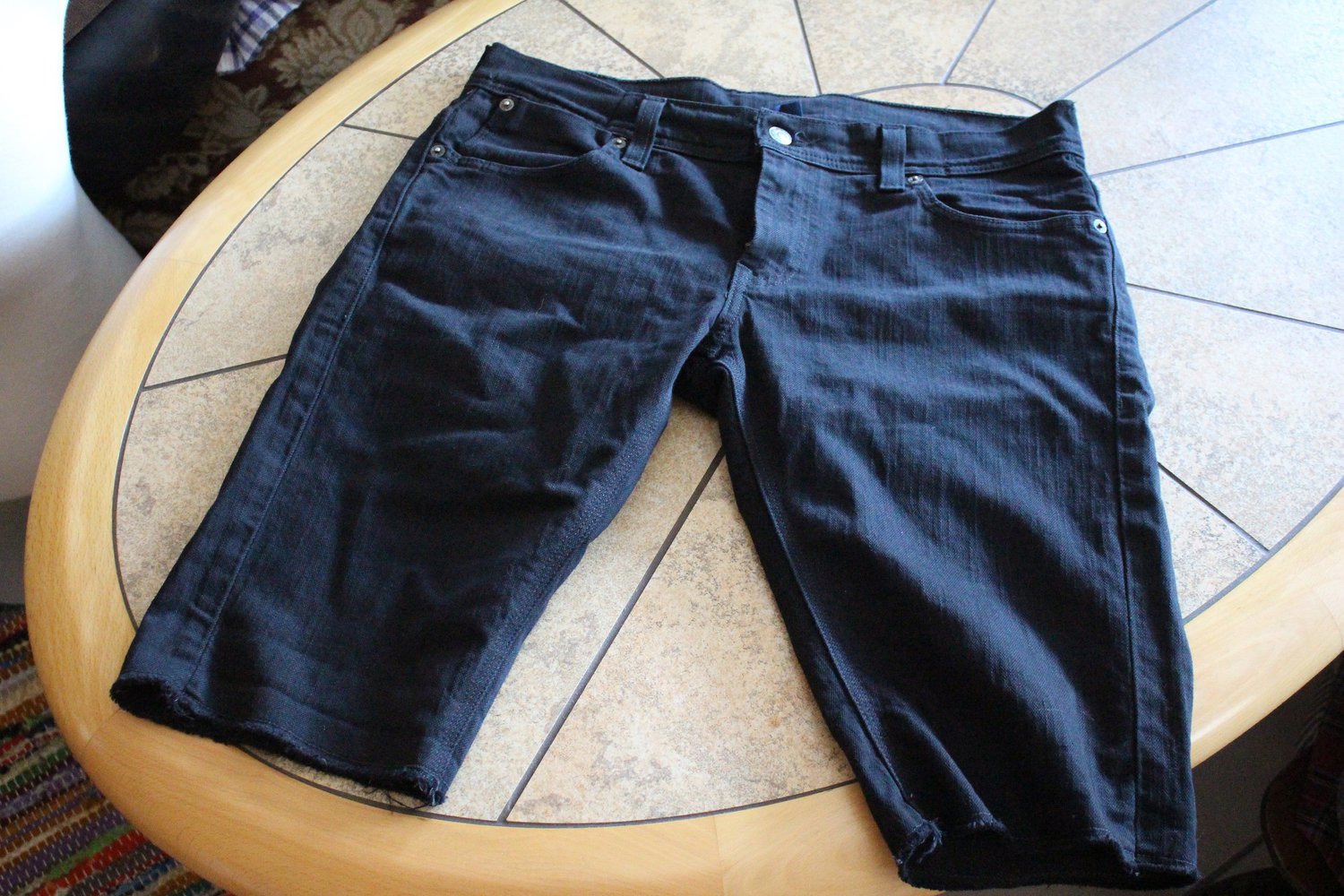 Levi's Levi Strauss Jeans slim 511 kurz schwarz Größe 30