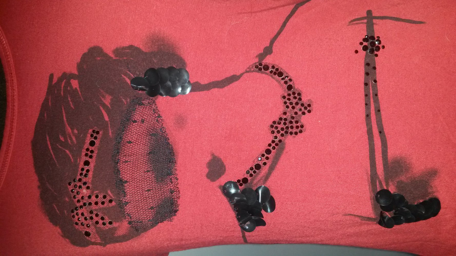 Cooles Burlesque Style Tshirt von mng