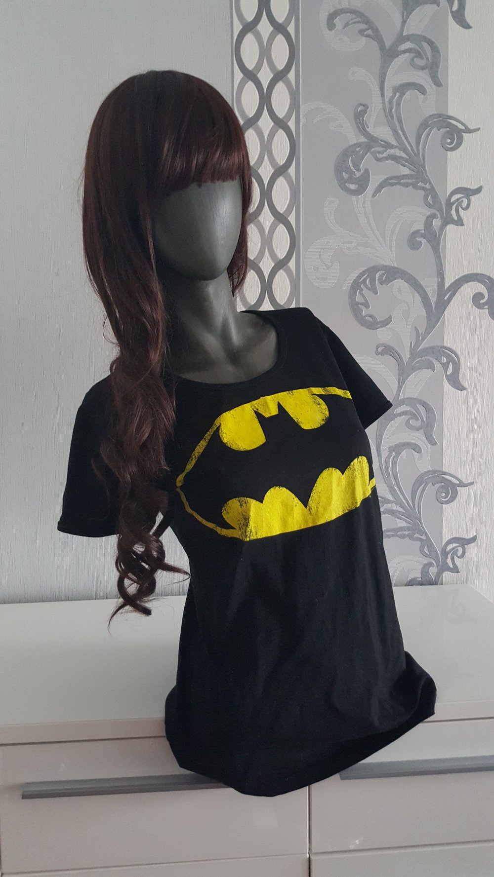 Batman Damenshirt T-Shirt L 38 / 40