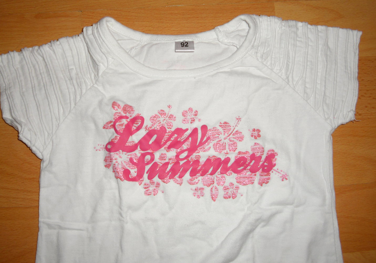 Süßes T-shirt mit glitzer Gr.92