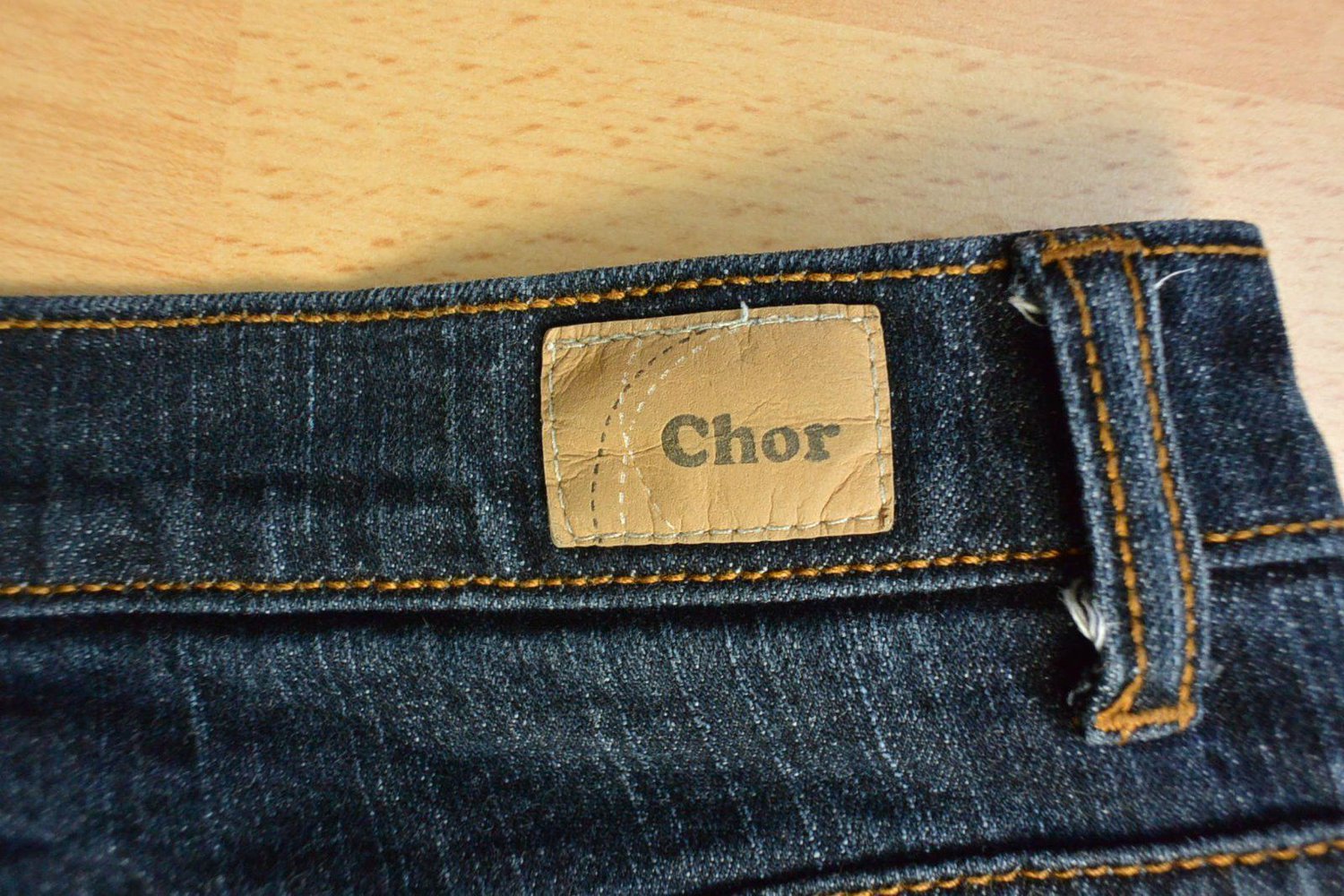Schicke Jeans von CHOR, boot-cut, Damen, dunkelblau, Grösse 36