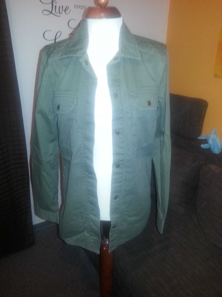 Blazer Jacke H&M Gr. 34 khaki