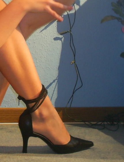 Riemchen Pumps, Gr. 40