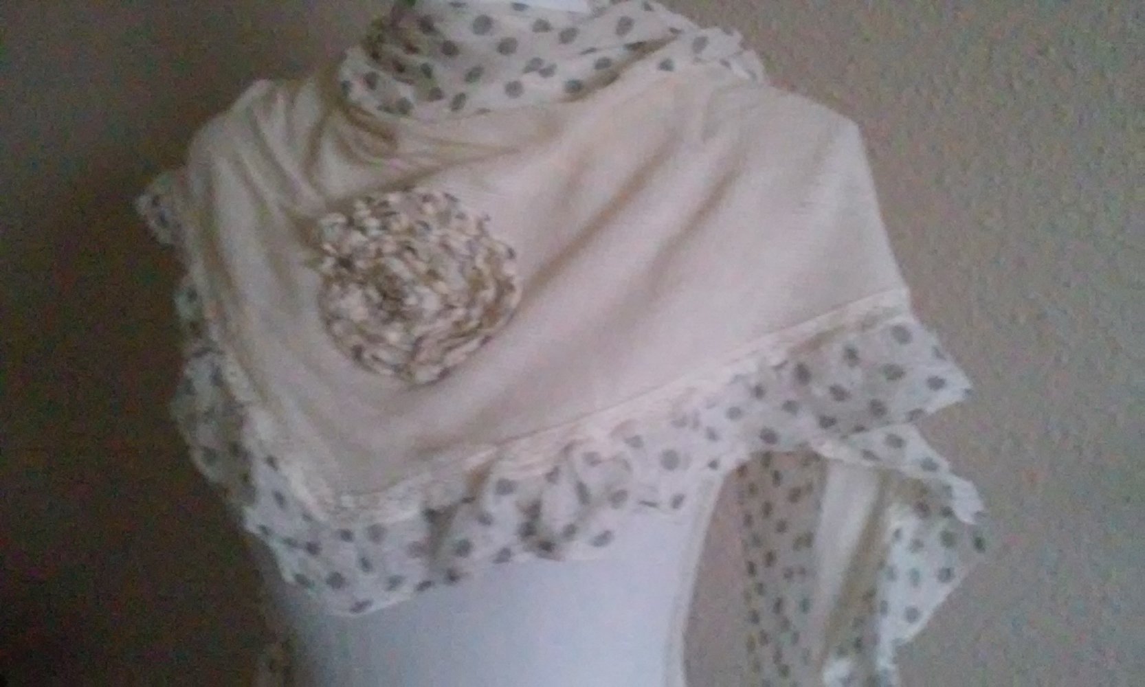 Cape Schal Tuch Überwurf Poncho Stola Dreieckstuch