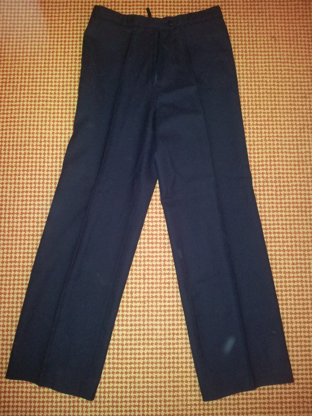 Anzughose Kostümhose dunkelblau Gr. M