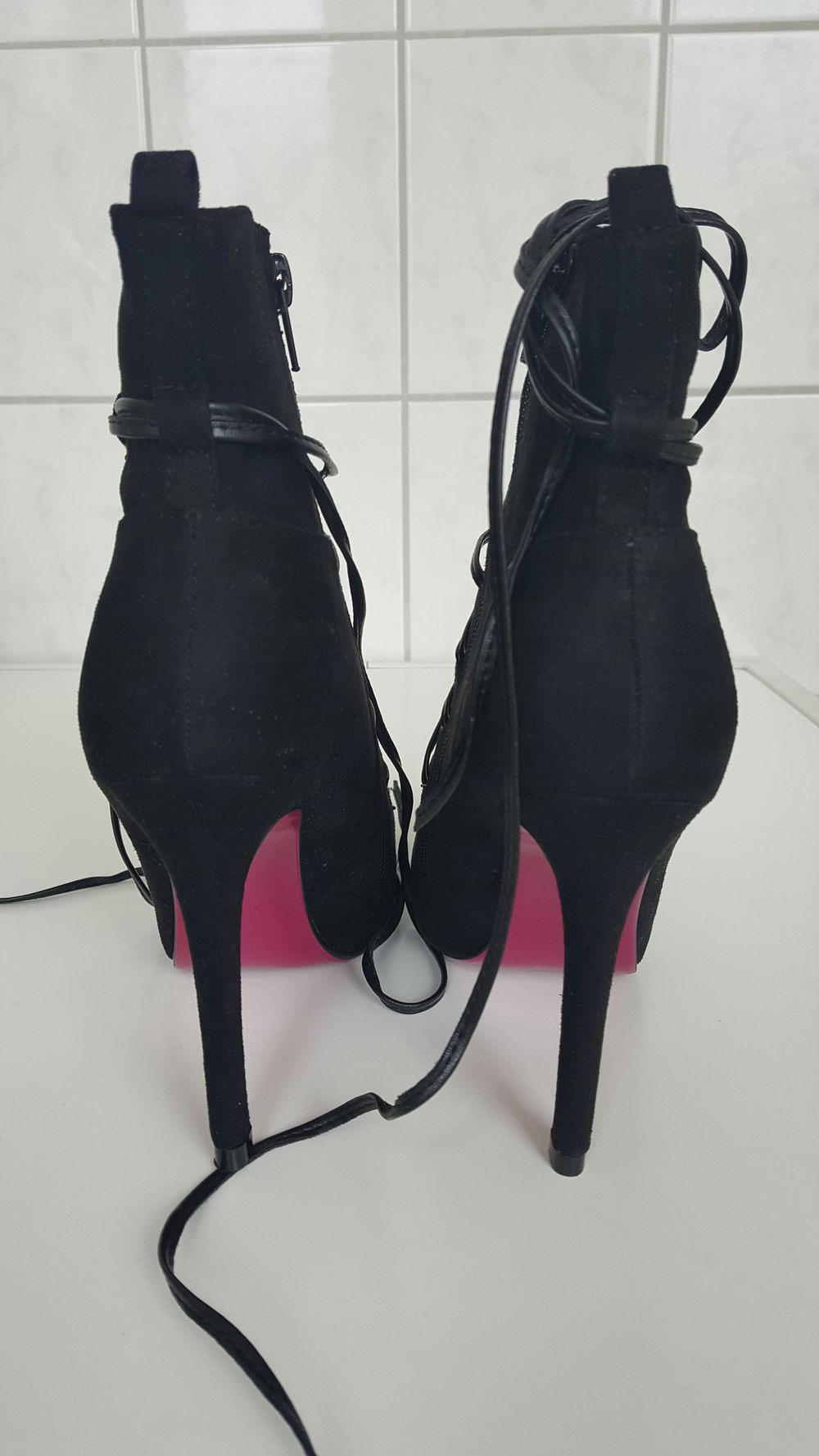 Stiefeletten high heels Gr. 37