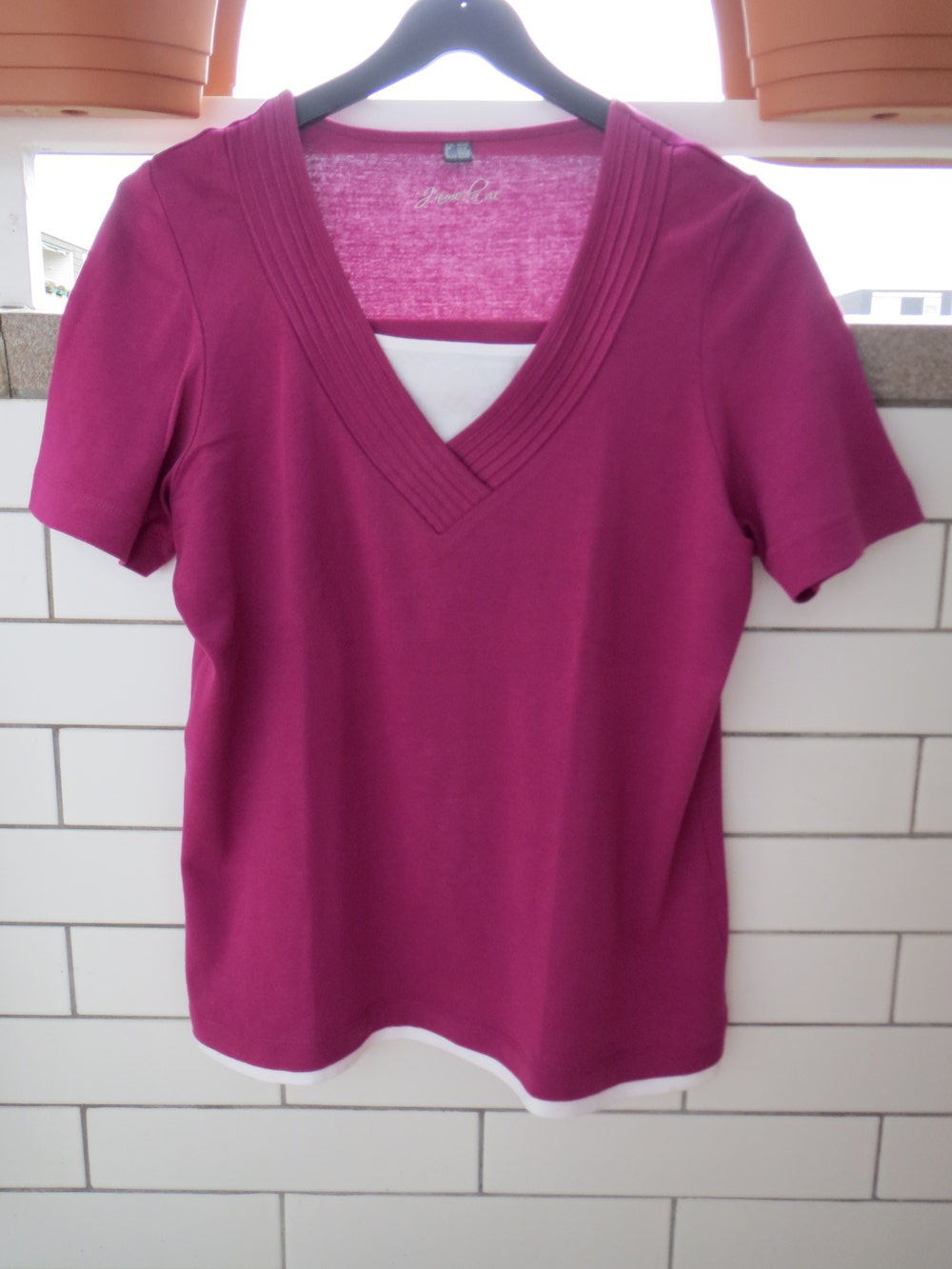 Shirt, Gr.40/42, fuchsia