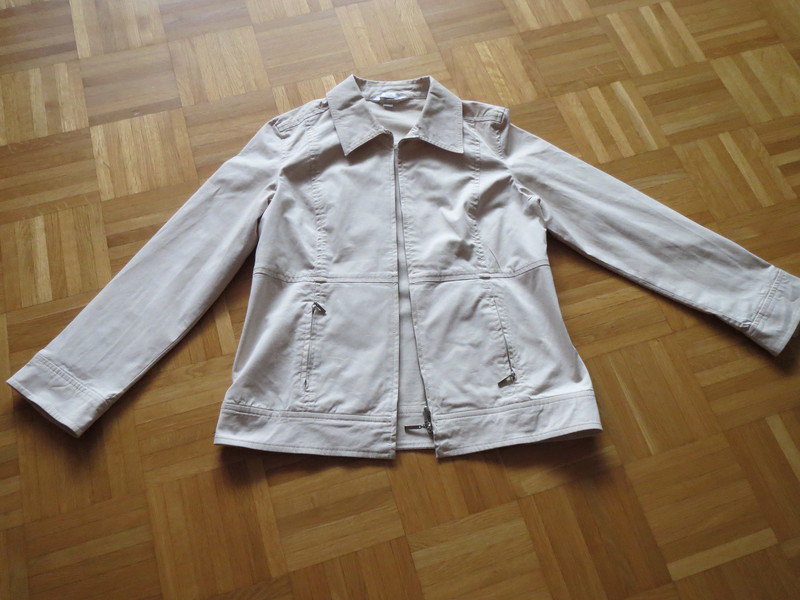 Jacke, Hose, Gr.40/42, sportlich, beige, NEUWERTIG