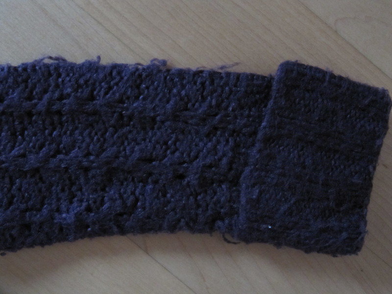 Strickjacke Hoodie lila Strick Gr.92/98