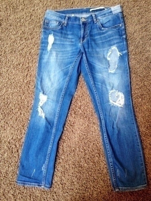 Zara Boyfriend destroyed Jeans