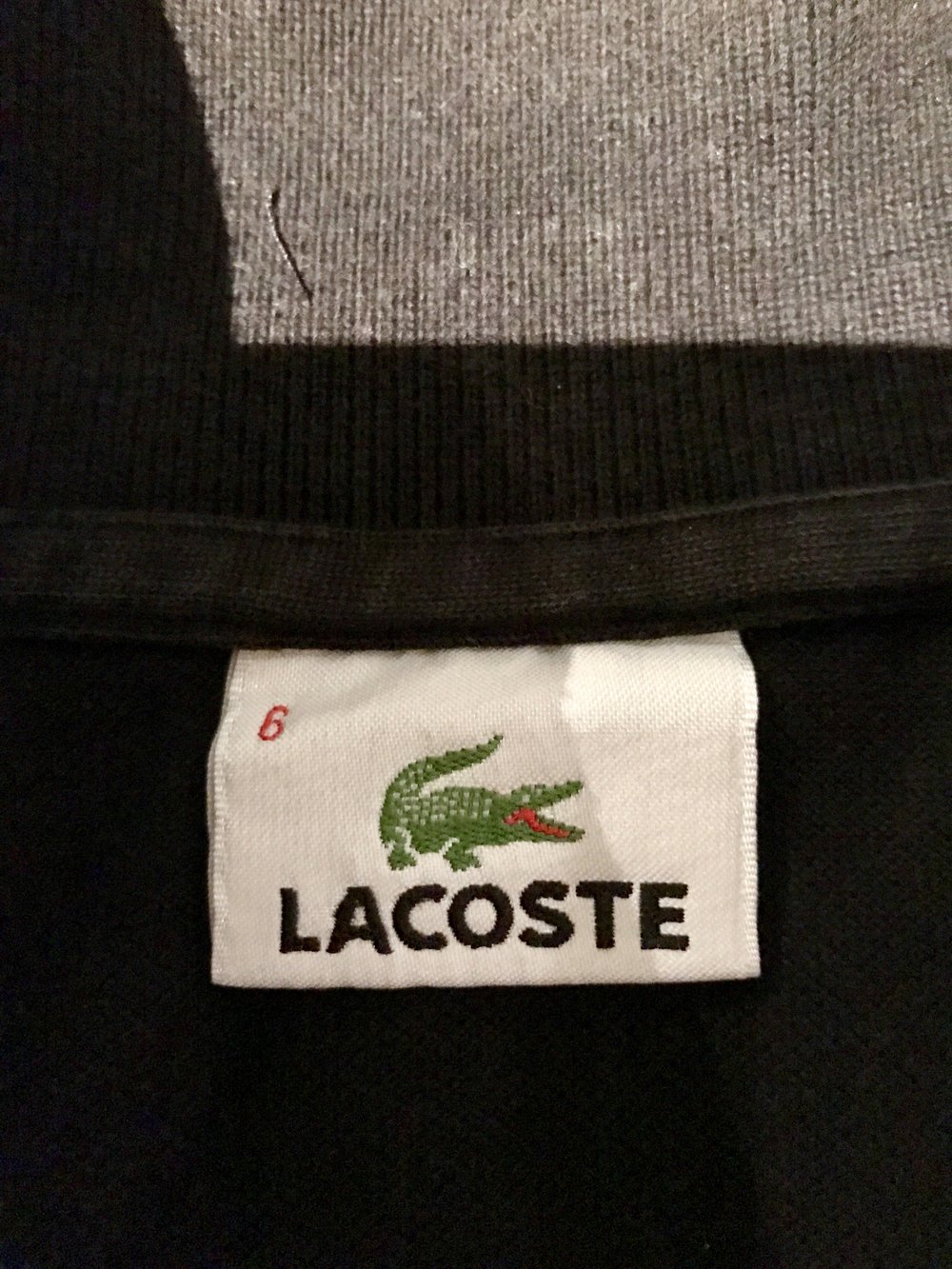 Lacoste Polo Shirt L 7 Braun