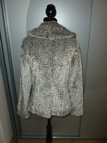 Jacke grau braun gefleckt Cosima 