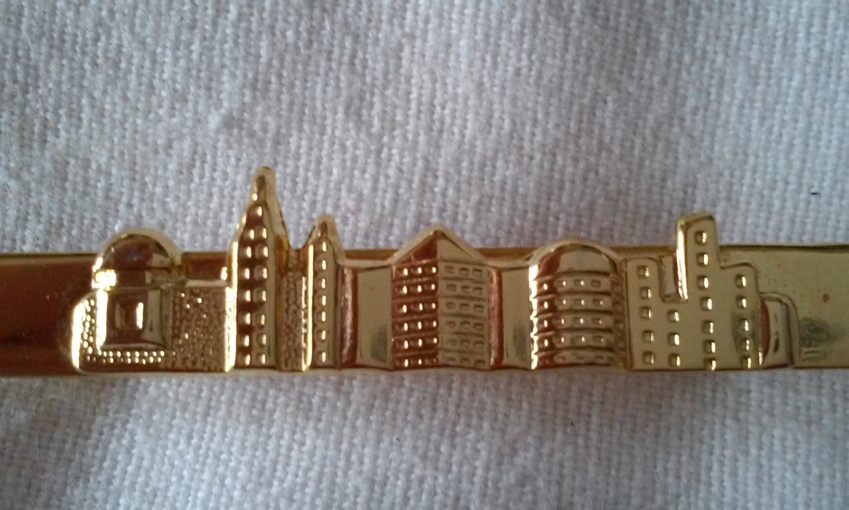 Anstecknadel, Krawattennadel goldfarben Geschenkidee