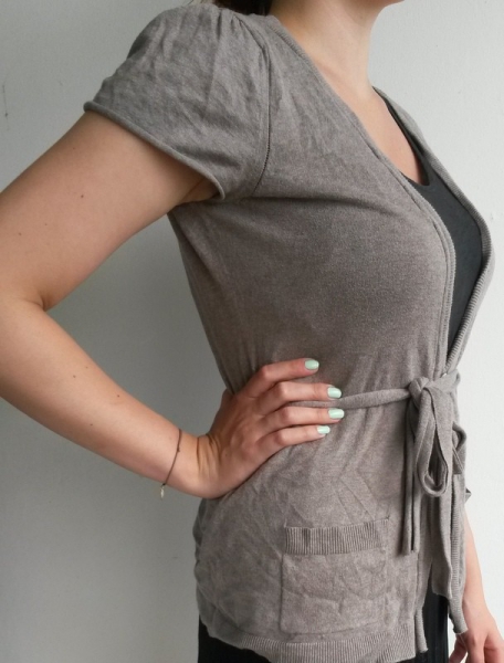 wie neu! kurzärmliges Strickjäckchen