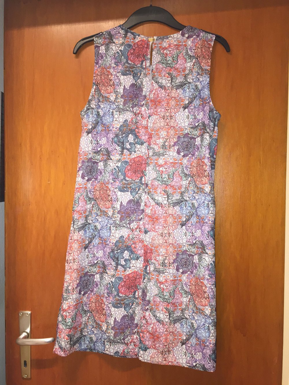 Chiffonpolyesterkleid