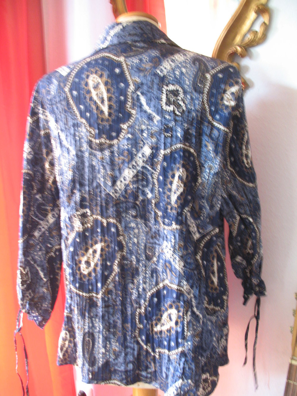 bluse in Crush optik