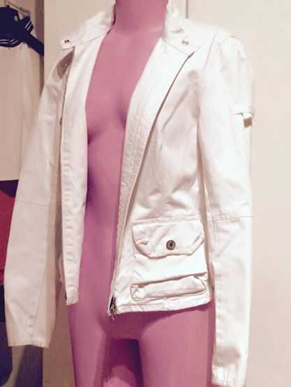 MARC 'O POLO // Bikerjacke in Weiß