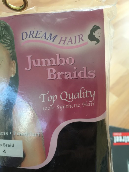 Braids 100 %Kunsthaar/Rastazöpfe .- Neu!