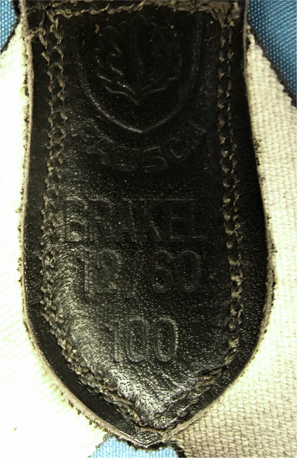 Bundeswehr Hosenträger für Herren - Von Pausch, Brakel - Aus Stretchgewebe und Leder - Zum zuknöpfen