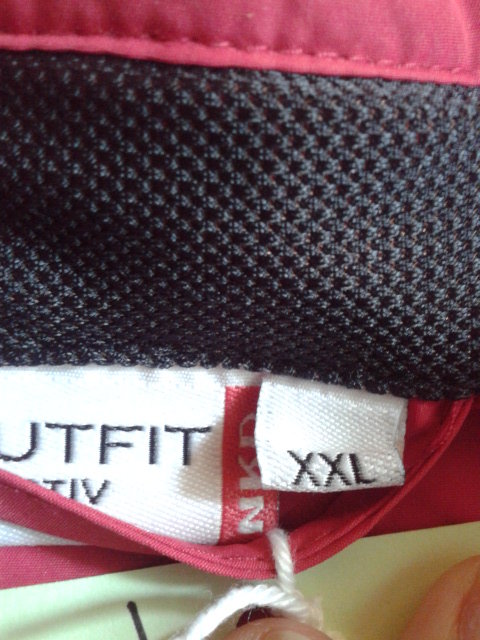 tolle Jacke, rot, Regenjacke, ärmellos, neu, XXL, Herbst, Frühling, Übergangsjacke