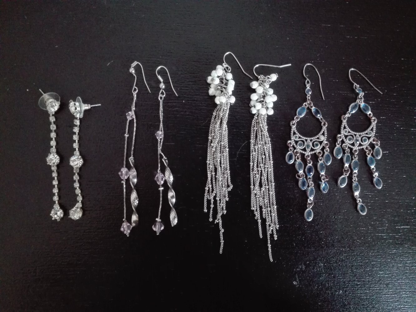 Lange Ohrringe (Set)