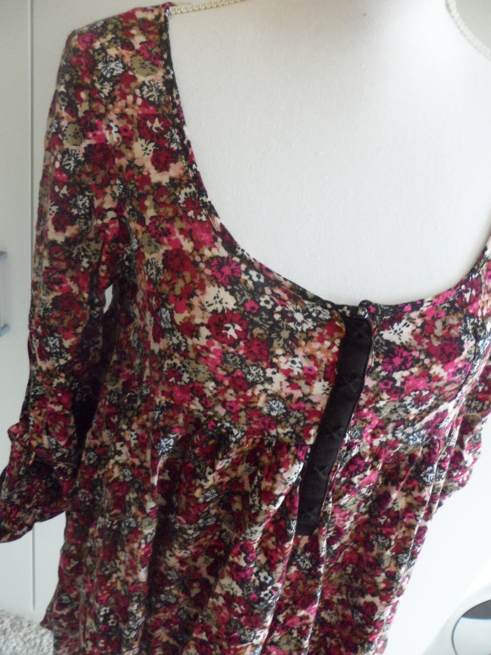 H&M Geblümte Tunika, Empire-Stil