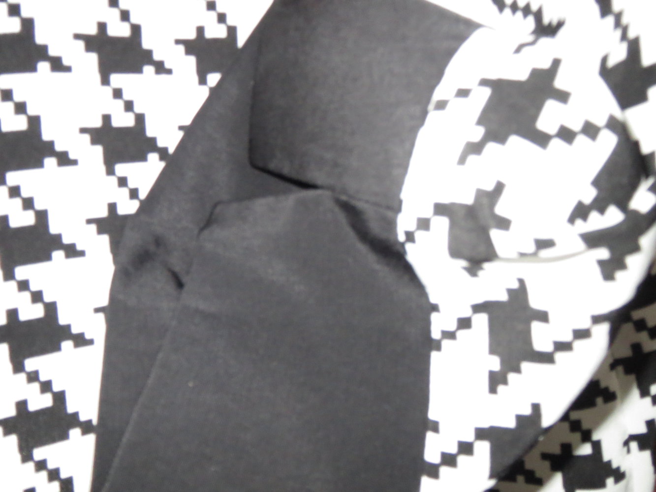 Bluse mit Top, Gr.50/XL, schwarz-weiß, neu