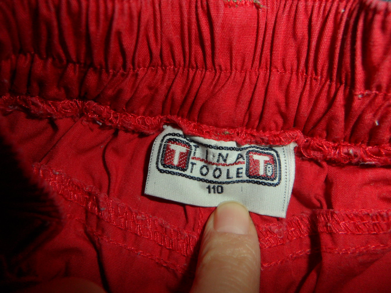 Tina Toole rote Sommerhose Hose