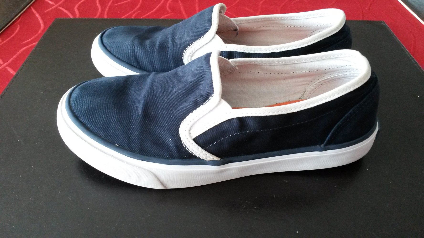7. Sneaker von Lands' End, Gr. 36, blau