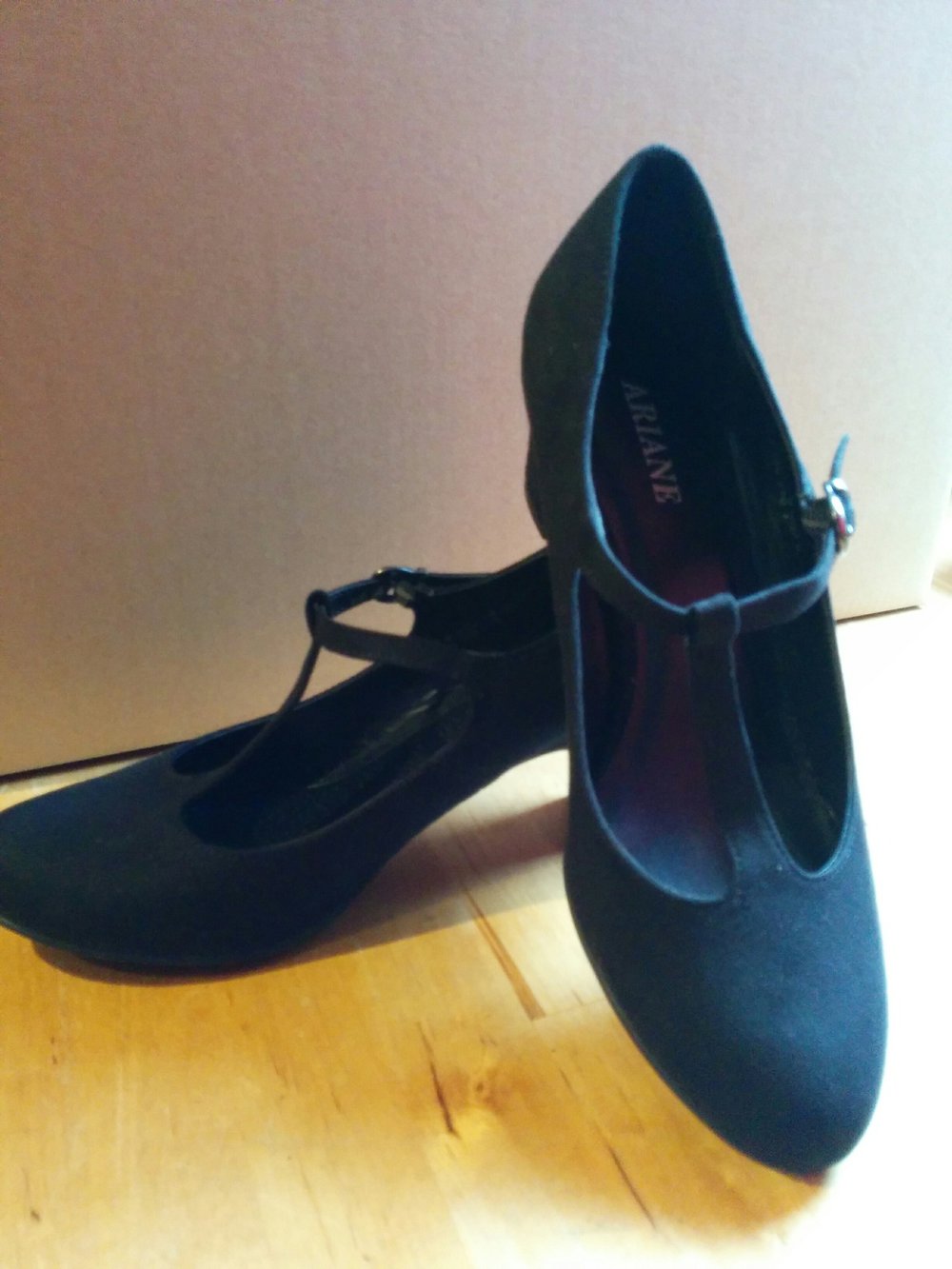 T Strap Absatz Schuhe 50er jahre 50s Rockabilly