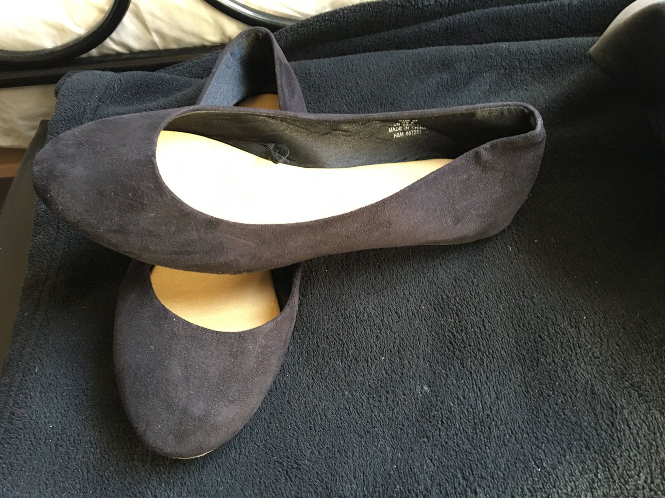 Schwarze Ballerinas von H&M