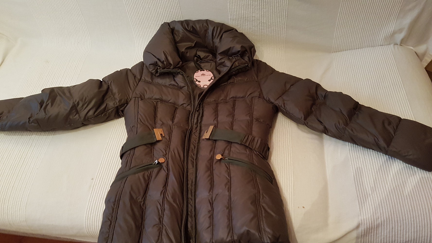 Daunenjacke Fornarina navy, neu, mit Etikett, Versand kostenfrei