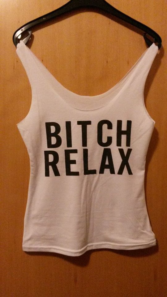 NEUES Tanktop mit frechem Spruch