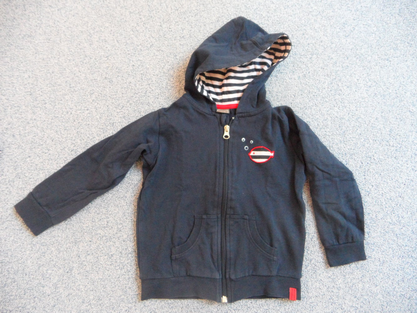 Schiesser Sweatjacke maritim Gr. 86/92