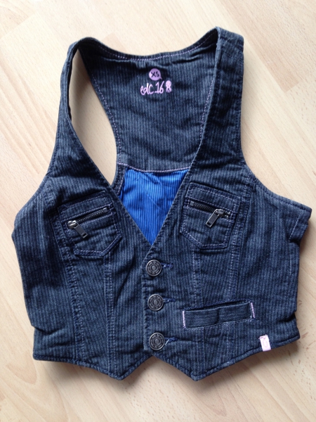 Weste edc Gr XS schwarz/grau, Jacke