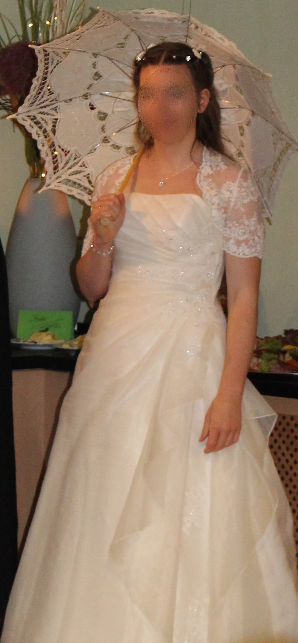 Brautkleid Hochzeitskleid gr. 40 für große Braut