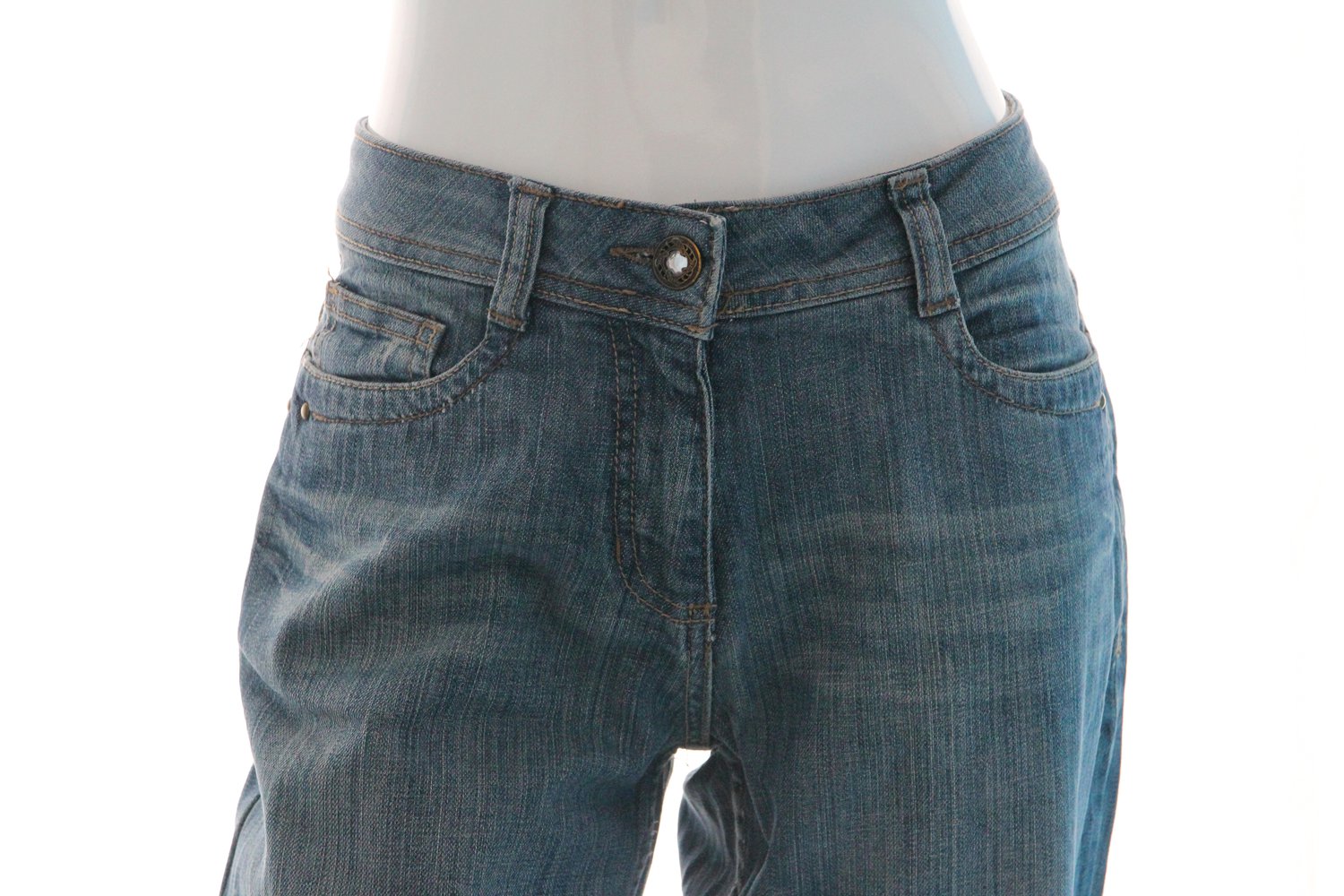 Jeans im Bootcut-Schnitt von Blue Motion