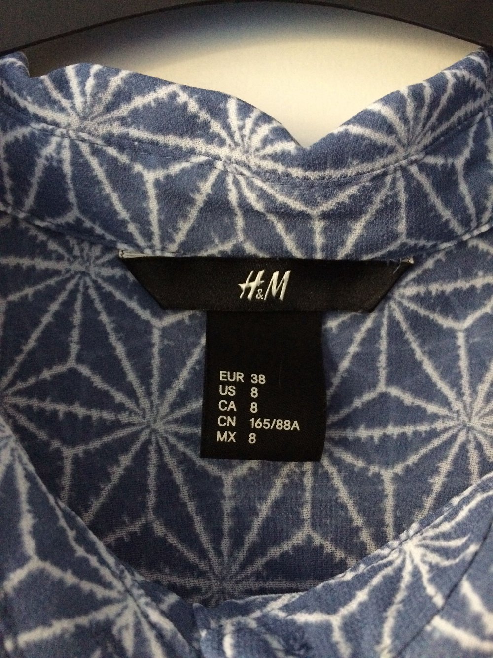 Ärmellose H&M Bluse, Größe 38