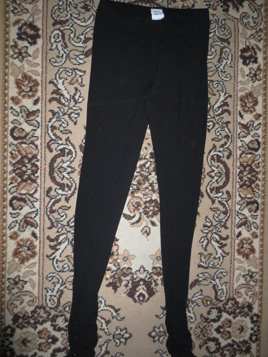 Schwarze Leggings
