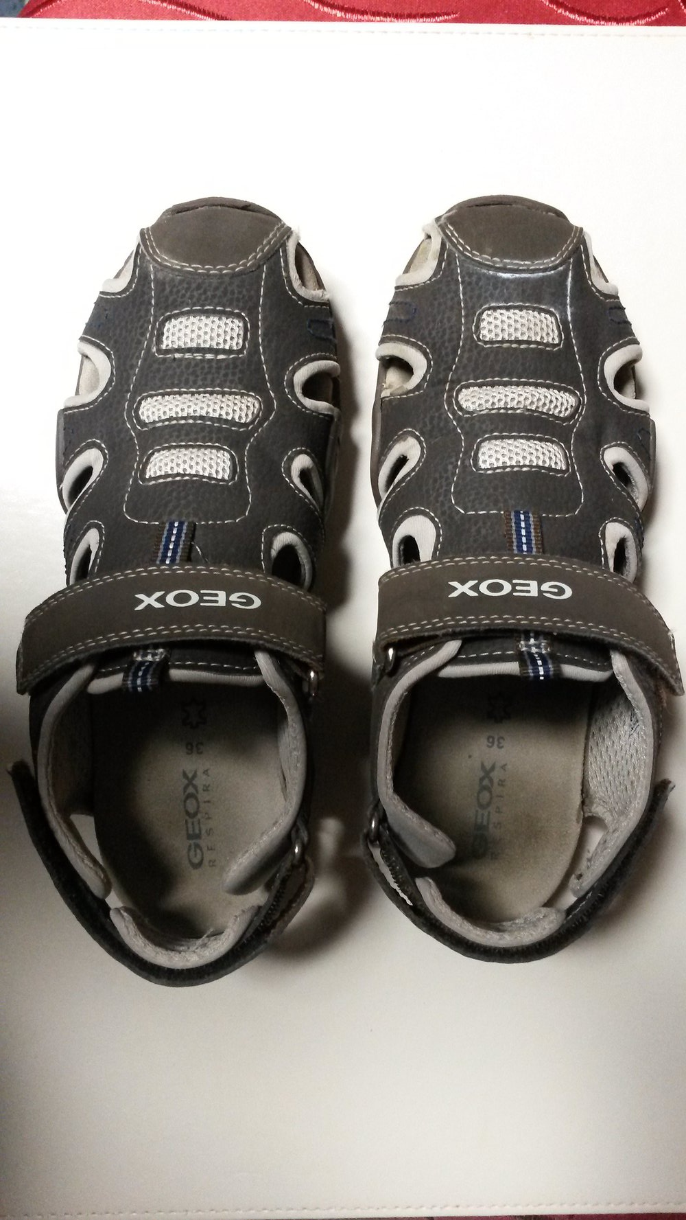 3. Sandalen von Geox, Gr. 36, braun