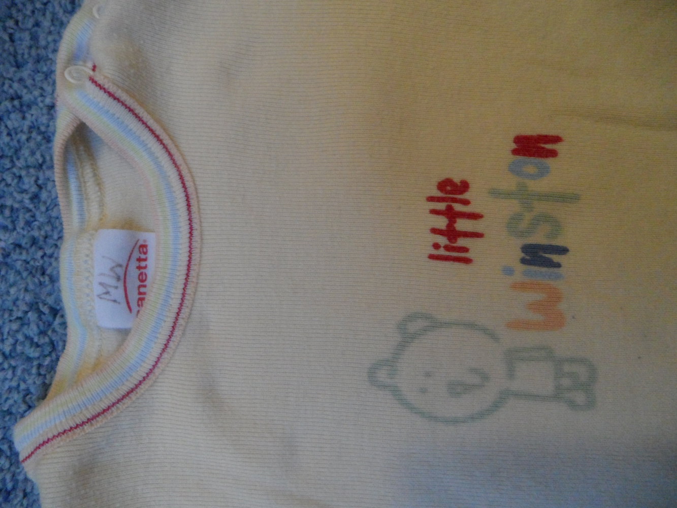 Sanetta Body little Winston unisex 