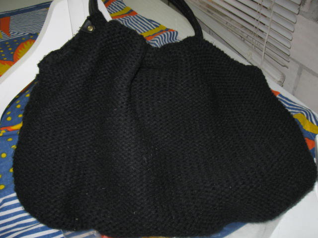 *** Große Strickbeuteltasche ***