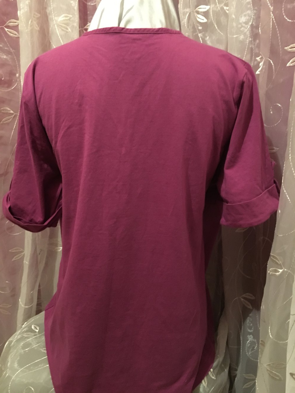 Shirtbluse mit Reißverschluss