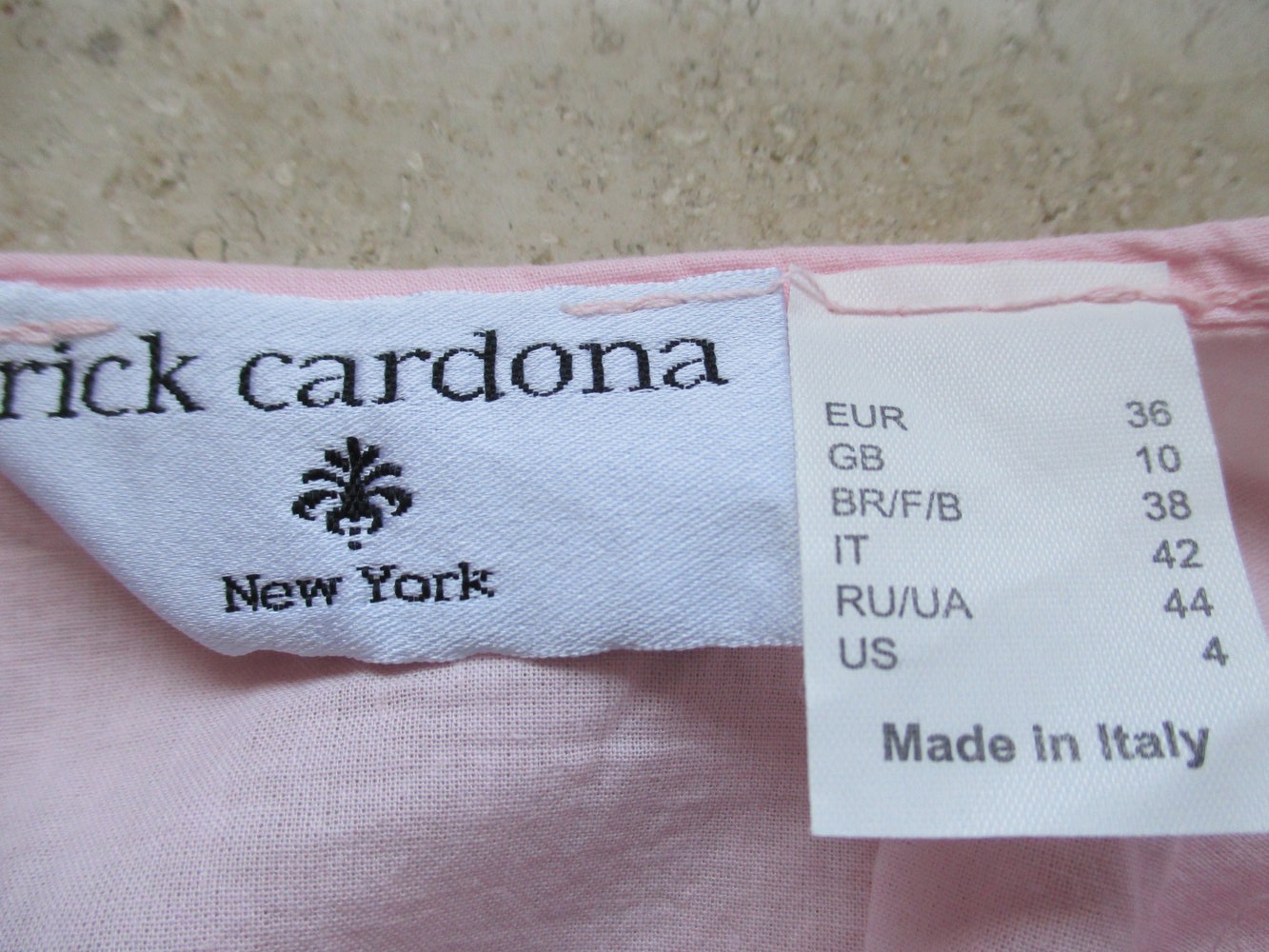 süße Tunika in Rosa, auffällige mädchenhafte Ärmel, Baumwolle, Gr.36