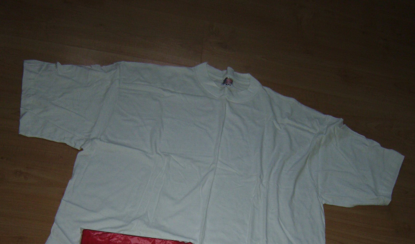 Verschenke! T-Shirt Ungetragen! Basic Shirt, American Style XXL, weiss, Kurzarm an Sammelbesteller zu Wareneinkauf